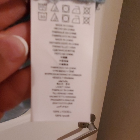 Mk indigo wash women's shirt - Picture 3 of 5